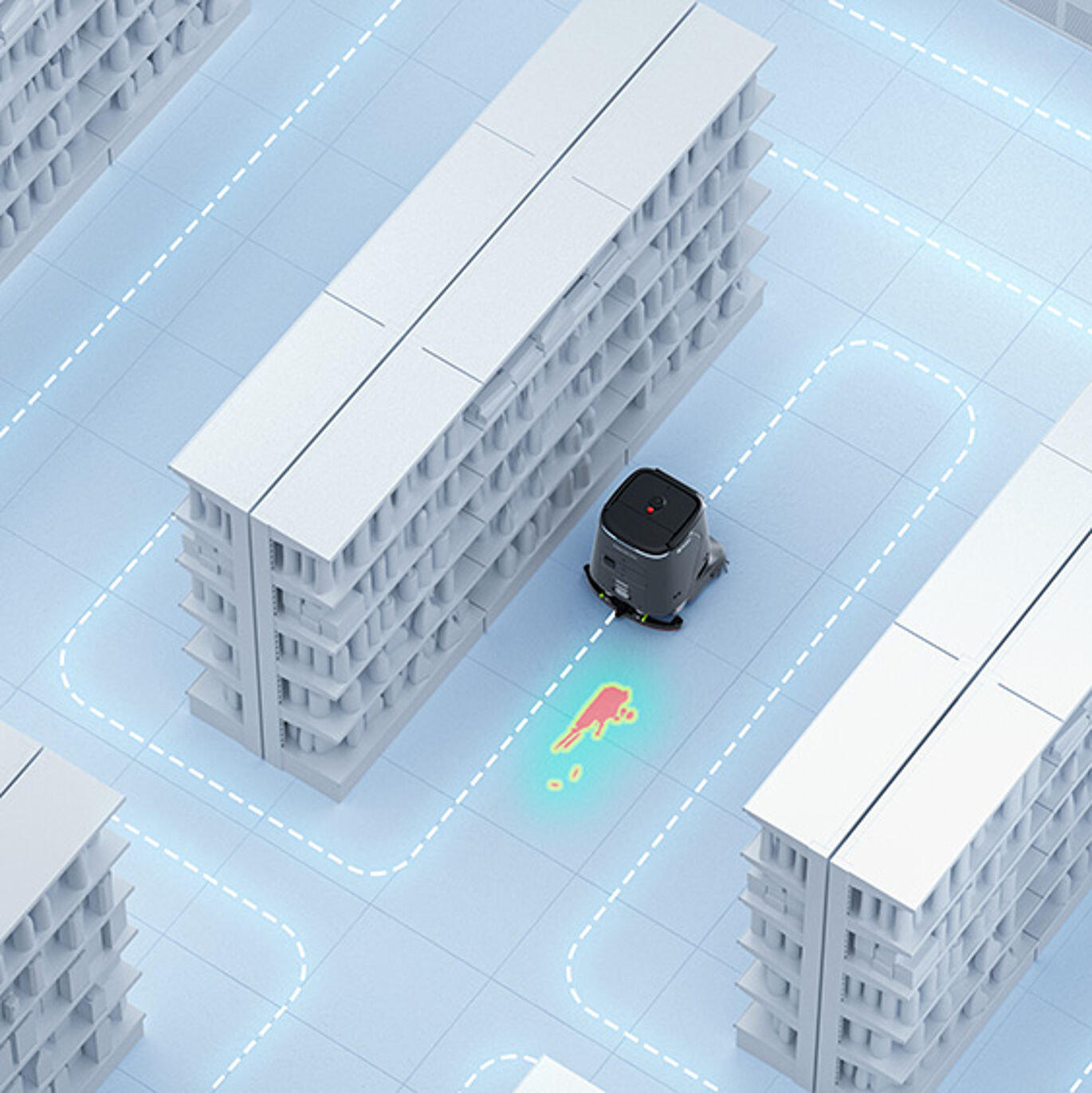 Reinigungsroboter mit KI