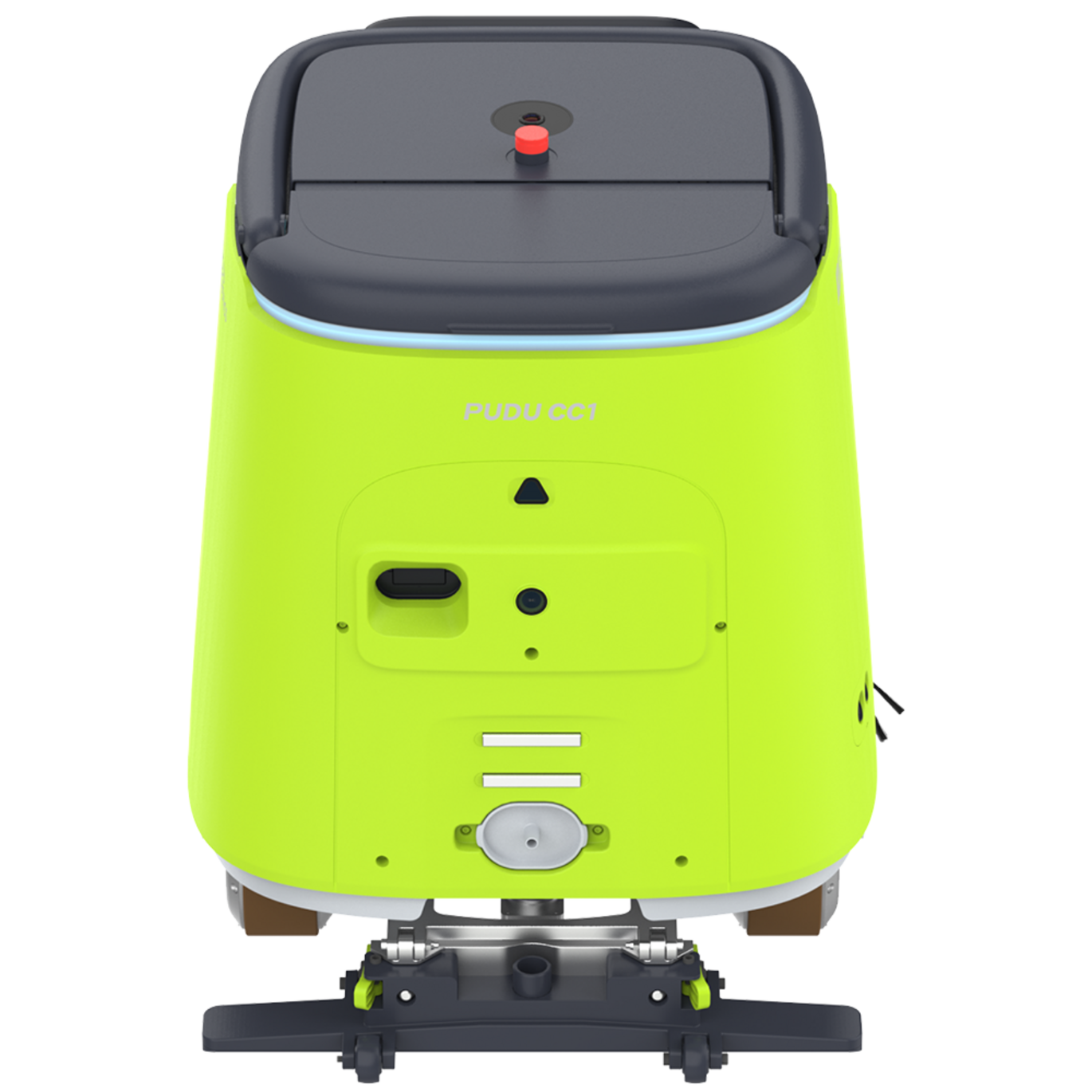 RaBotics PUDU CC1 mit Teppichsaugmodul