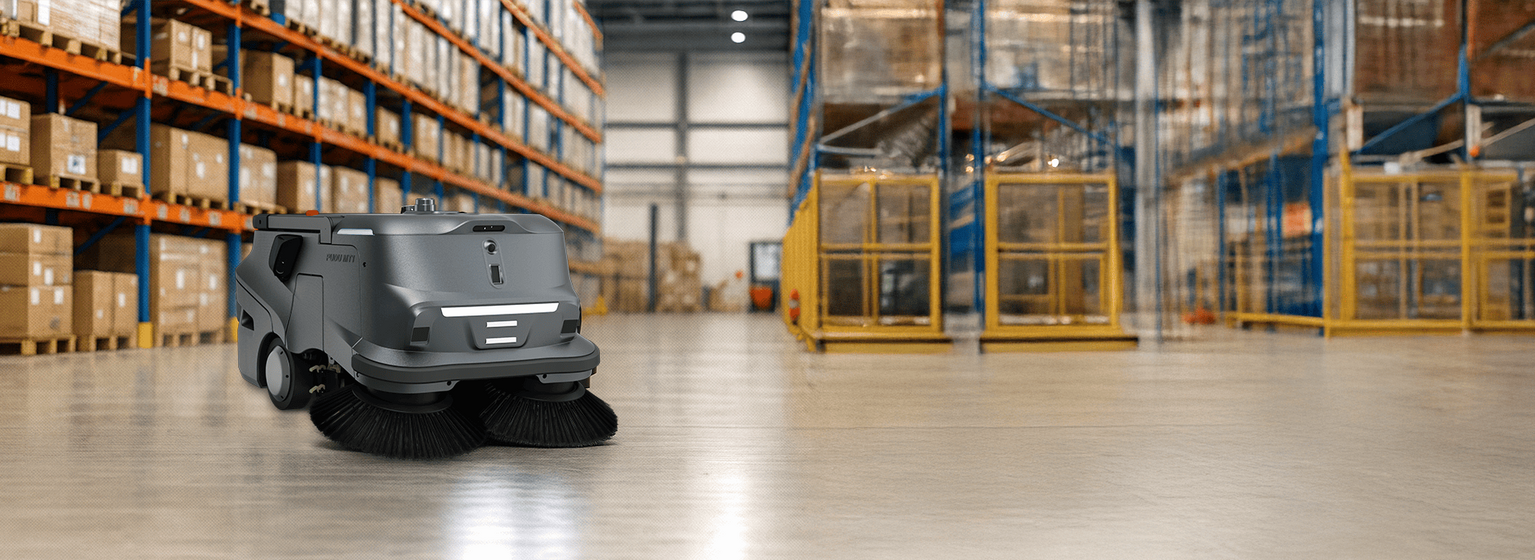 Kehrroboter Industriell