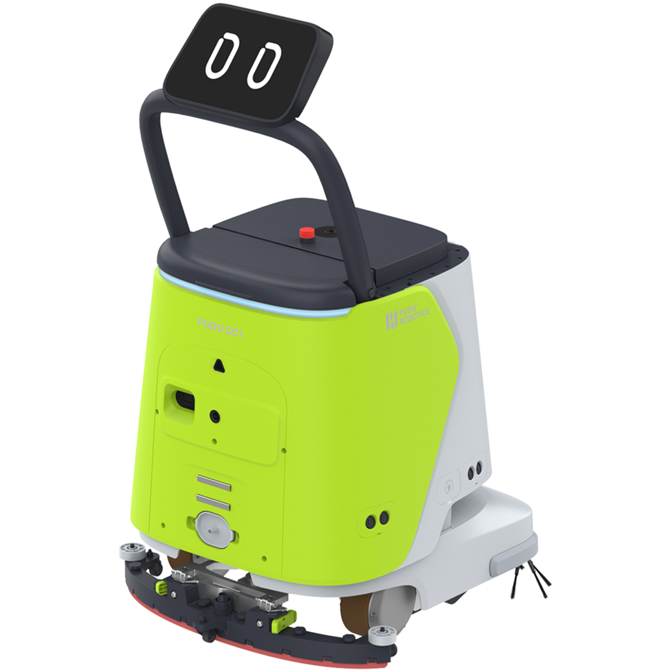 RaBotics PUDU CC1 aufgestellter Griff