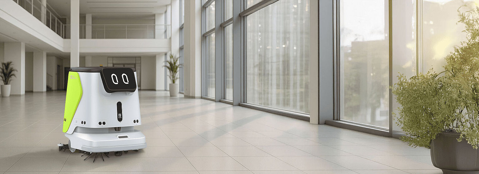 Reinigungsroboter Gebäude